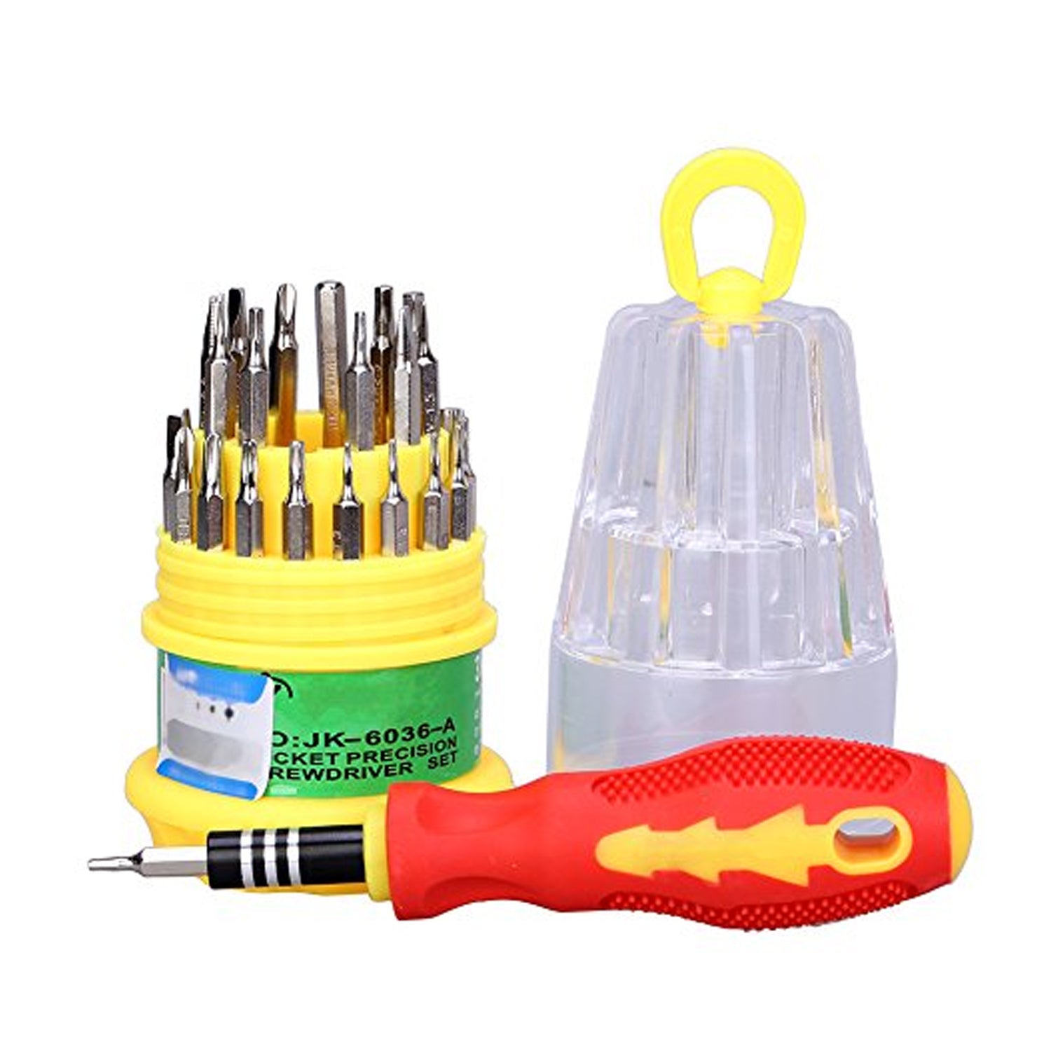 31 in 1 magnetic screwdriver tool kit for repairs. 31 in 1 magnetic screwdriver tool kit for repairs.